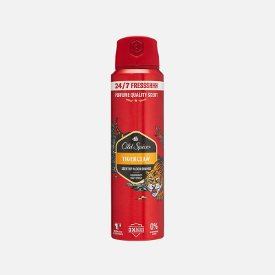 Изображение товара Мужской дезодорант Old Spice Tigerclaw 150 мл спрей для мужчин