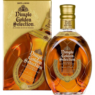 Изображение товара Виски Dimple Golden Selection 0. 7 л - подарочная упаковка, 40%