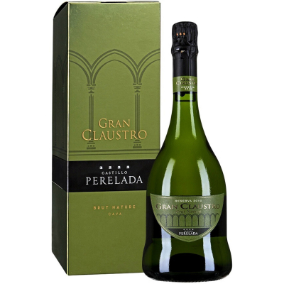 Изображение товара Игристое вино белое сухое Castillo Perelada, "Gran Claustro" Brut Nature, gift box 0,75 л Изображение товара Игристое вино белое сухое Castillo Perelada, "Gran Claustro" Brut Nature, gift box 0,75 л