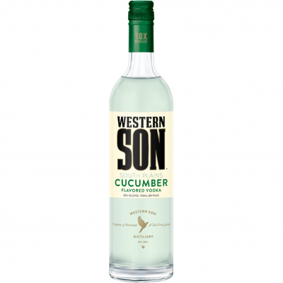 Изображение товара Водка Western Son Cucumber 0.75 л премиум с огуречным ароматом