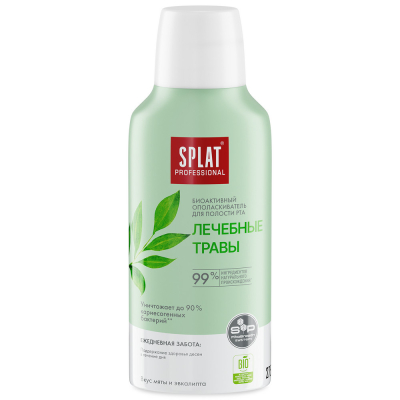 Изображение товара Ополаскиватель SPLAT Professional Лечебные травы 275 мл для полости рта