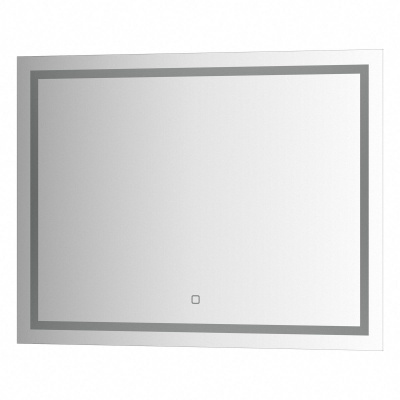 Изображение товара Зеркало Evoform со встроенным LED-светильником 24 W 80х60 см Сенсорный выключатель