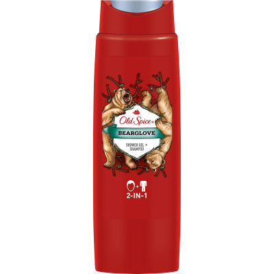 Изображение товара Гель для душа и шампунь Old Spice Bearglove 400 мл