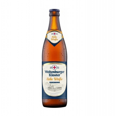 Изображение товара Пиво светлое фильтрованное Weltenburger Kloster, Hefe-Weissbier Hell, 5,4% 0.5 л Изображение товара Пиво светлое фильтрованное Weltenburger Kloster, Hefe-Weissbier Hell, 5,4% 0.5 л