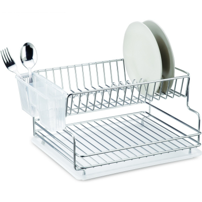 Изображение товара Настольная двухъярусная сушилка для посуды и приборов Teknotel 30x42x21 см Изображение товара Настольная двухъярусная сушилка для посуды и приборов Teknotel 30x42x21 см