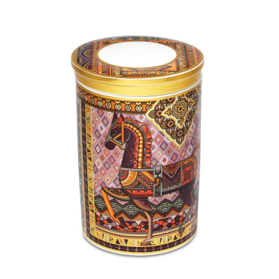 Изображение товара Фарфоровая чайница Empire Сивка-Бурка премиум качество 11x11x17 см