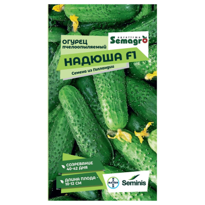 Изображение товара Семена огурца Seminis Надюша F1 для открытого грунта