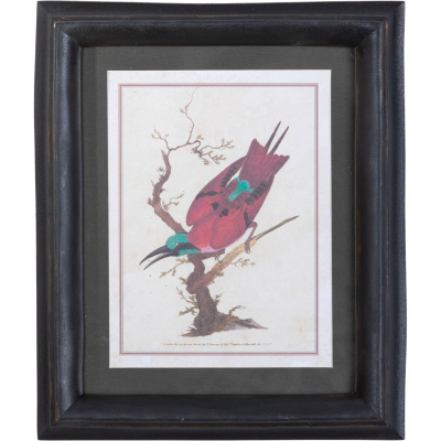 Изображение товара Панно вертикальное Glasar птица, под старину 26х5х31 см