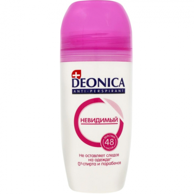 Изображение товара Дезодорант-антиперспирант Deonica невидимый шариковый 50 мл для женщин