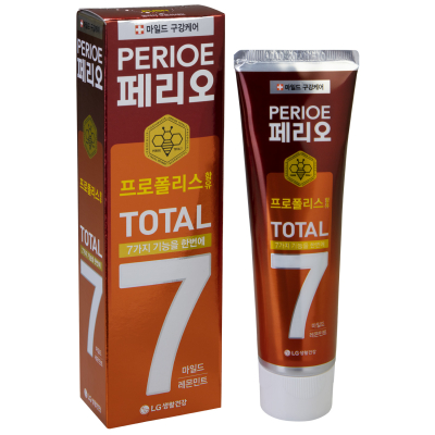 Изображение товара Зубная паста LG Perioe Total 7 Sensitive 120 г Изображение товара Зубная паста LG Perioe Total 7 Sensitive 120 г