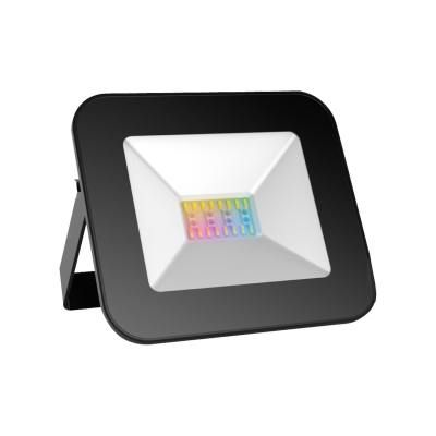 Изображение товара Прожектор Gauss Smart Home 20W 1400lm 3000-6500K 200-240V IP65 черный RGBW+изм.цв.темп.+диммирование LED