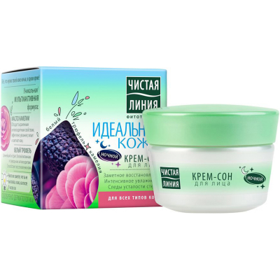 Изображение товара Крем-сон для лица Чистая Линия Идеальная кожа 45 мл