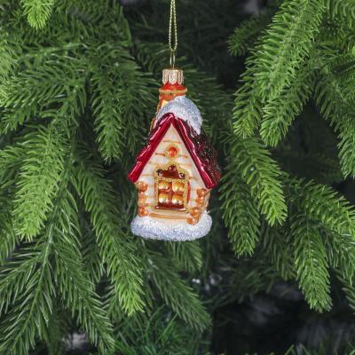 Изображение товара Игрушка ёлочная Snow and Stars домик