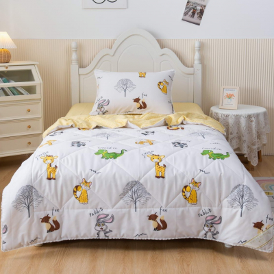Изображение товара Комплект постельного белья Sofi De Marko Зверушки детский сатин 3 предмета