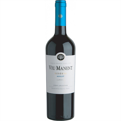 Изображение товара Вино красное сухое Viu Manent Estate Collection Reserva Merlot 0,75 л Изображение товара Вино красное сухое Viu Manent Estate Collection Reserva Merlot 0,75 л