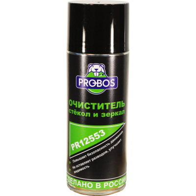 Изображение товара Очиститель стекол и зеркал PROBOS 520 мл аэрозоль спрей для автомобиля