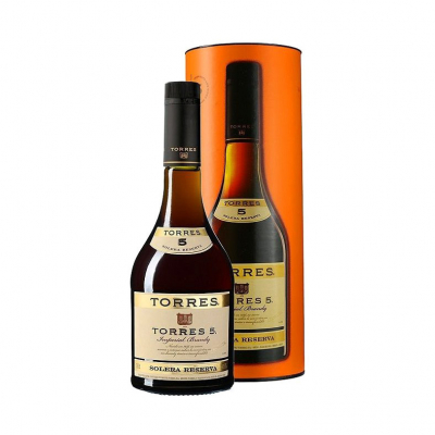 Изображение товара Бренди Torres 5 Solera Reserva 0,7 л Изображение товара Бренди Torres 5 Solera Reserva 0,7 л