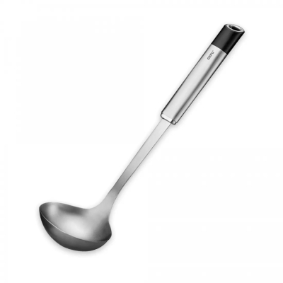 Изображение товара Половник Gefu Праймлайн из нержавеющей стали длиной 34 см для супов и соусов