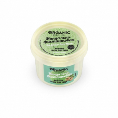 Изображение товара Маска для лица Organic Kitchen Миндально-фисташковая 100 мл натуральный уход