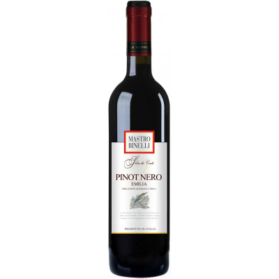Изображение товара Вино красное сухое "Mastro Binelli" Pinot Nero IGT 0,75 л