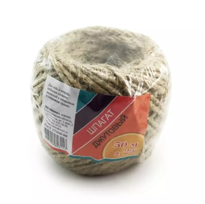 Изображение товара Шпагат джутовый (клубок 50м)