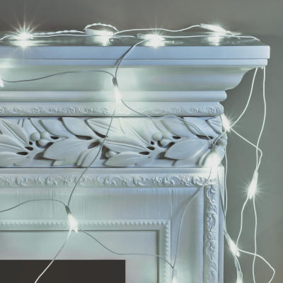 Изображение товара Электрогирлянда Reason занавес 140 LED 120х150 см холодный синий IP44