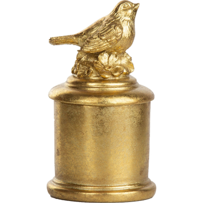 Изображение товара Шкатулка Glasar с птичкой 7х7х13 см для хранения