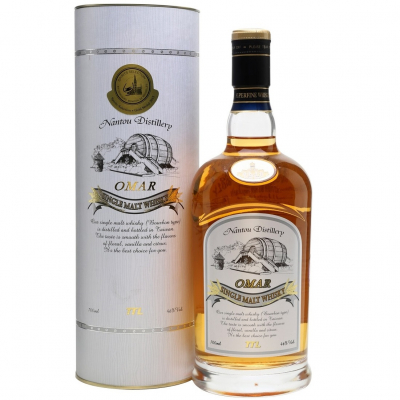 Изображение товара Виски односолодовый Nantou Distillery, "Omar" Single Malt (Bourbon Type) в подарочной упаковке, 0.7 л Изображение товара Виски односолодовый Nantou Distillery, "Omar" Single Malt (Bourbon Type) в подарочной упаковке, 0.7 л