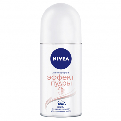 Изображение товара Дезодорант-антиперспирант ролик Nivea Эффект пудры 50 мл