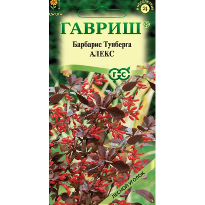 Изображение товара Семена Гавриш Барбарис алекс /тунберга/ 0.2 г