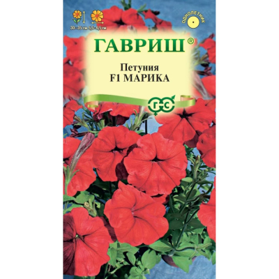 Изображение товара Семена Гавриш Петуния Марика F1 многоцв. 7 шт. гранул. пробирка