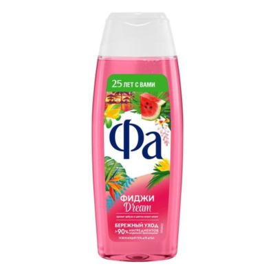 Изображение товара Гель для душа Фа Ритмы острова Фиджи Dream 250 мл освежающий аромат
