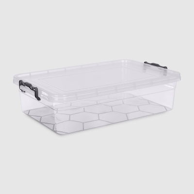 Изображение товара Контейнер для хранения Follow me Shallow-5 13 л прозрачный для холодильника