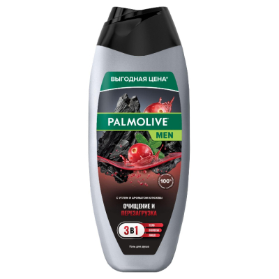 Изображение товара Гель для душа Palmolive Men Очищение и перезагрузка 450 мл для тела, лица и волос