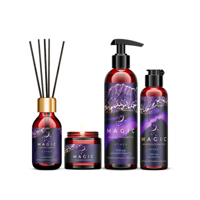 Изображение товара Набор SPA Magic 5 Elements Ether с ароматами ветивер пачули мускус для тела и релаксации