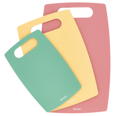 Изображение товара Набор из 3 разделочных досок Werner Allegro из пластика и пшеничного волокна