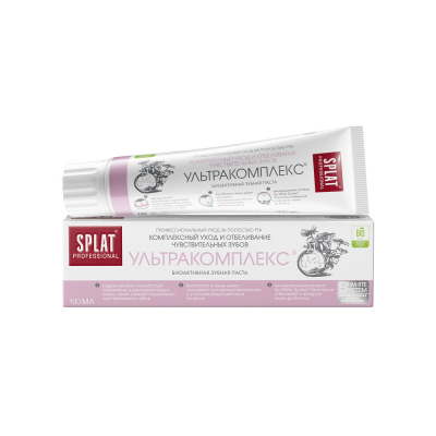 Изображение товара Антибактериальная зубная паста SPLAT УЛЬТРАКОМПЛЕКС для чувствительных зубов 100 мл