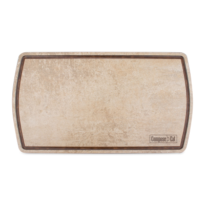 Изображение товара Доска разделочная ComposeEat порфир кремовый 37х21 см