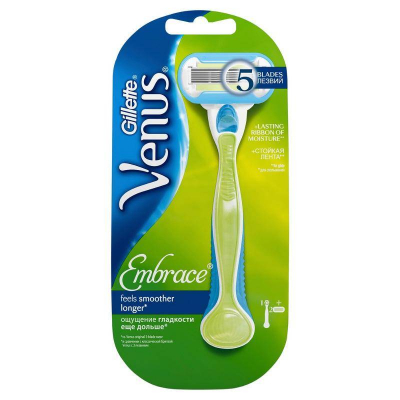 Изображение товара Бритва Venus Extra Smooth с одной кассетой для гладкого бритья Изображение товара Бритва Venus Extra Smooth с одной кассетой для гладкого бритья
