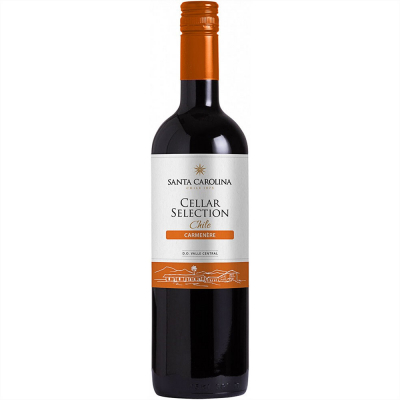 Изображение товара Вино красное полусухое Santa Carolina, "Cellar Selection" Carmenere,  0,75 л