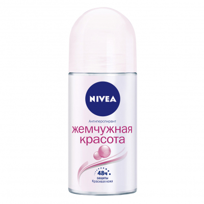 Изображение товара Антиперспирант шарик Nivea Жемчужная красота 50 мл для женщин Изображение товара Антиперспирант шарик Nivea Жемчужная красота 50 мл для женщин