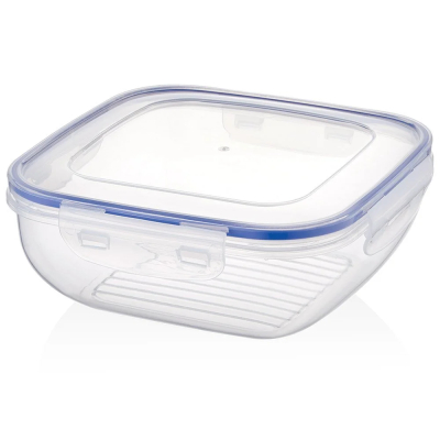 Изображение товара Контейнер Bager Home cook&lock квадратный 2800 мл герметичный из полипропилена и силикона Изображение товара Контейнер Bager Home cook&lock квадратный 2800 мл герметичный из полипропилена и силикона