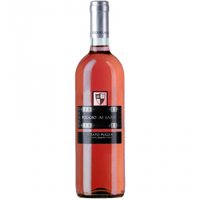 Изображение товара Вино розовое сухое "Poggio Ai Santi" Rosato Dry, Puglia IGP 0,75 л
