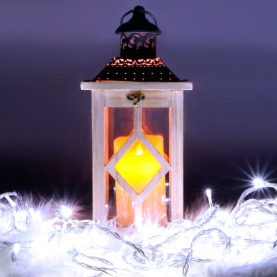 Изображение товара Электрогирлянда новогодняя для помещений Reason занавес 300 led со стартовым шнуром