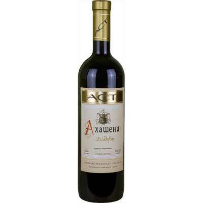 Изображение товара Красное полусладкое вино Дугладзе Ахашени, грузинское 0,75 л