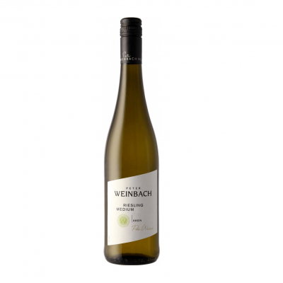 Изображение товара Вино белое полусухое Peter Weinbach Riesling 0,75л Германия Изображение товара Вино белое полусухое Peter Weinbach Riesling 0,75л Германия