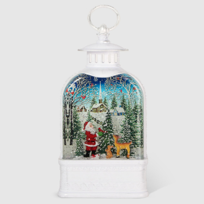 Изображение товара Декоративный новогодний фонарь Дед Мороз LED 12,7х7х27,5 см Victory Technology