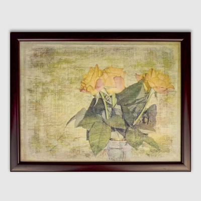 Изображение товара Поднос на подушке Genlex Букет роз - стиль и комфорт