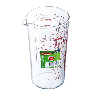 Изображение товара Мерный стакан Pyrex 0.5 л стеклянный для измерения объемов кухонная посуда