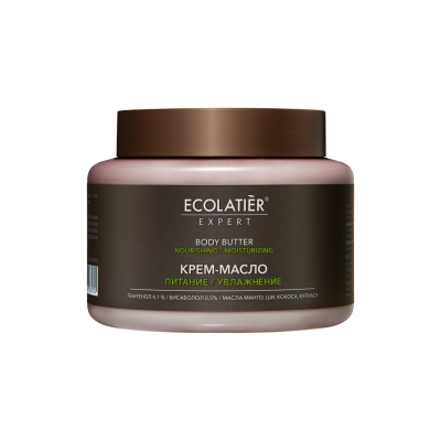 Изображение товара Ecolatier Expert Крем-масло для тела Питание и увлажнение Изображение товара Ecolatier Expert Крем-масло для тела Питание и увлажнение